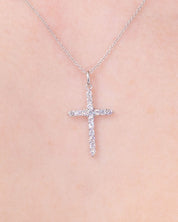 0.31ct Diamond Cross Necklace Necklaces Princess Bride Diamonds 