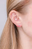 0.31ct F+ VS+ Round Lab Diamond Martini Studs Earrings Princess Bride Diamonds 