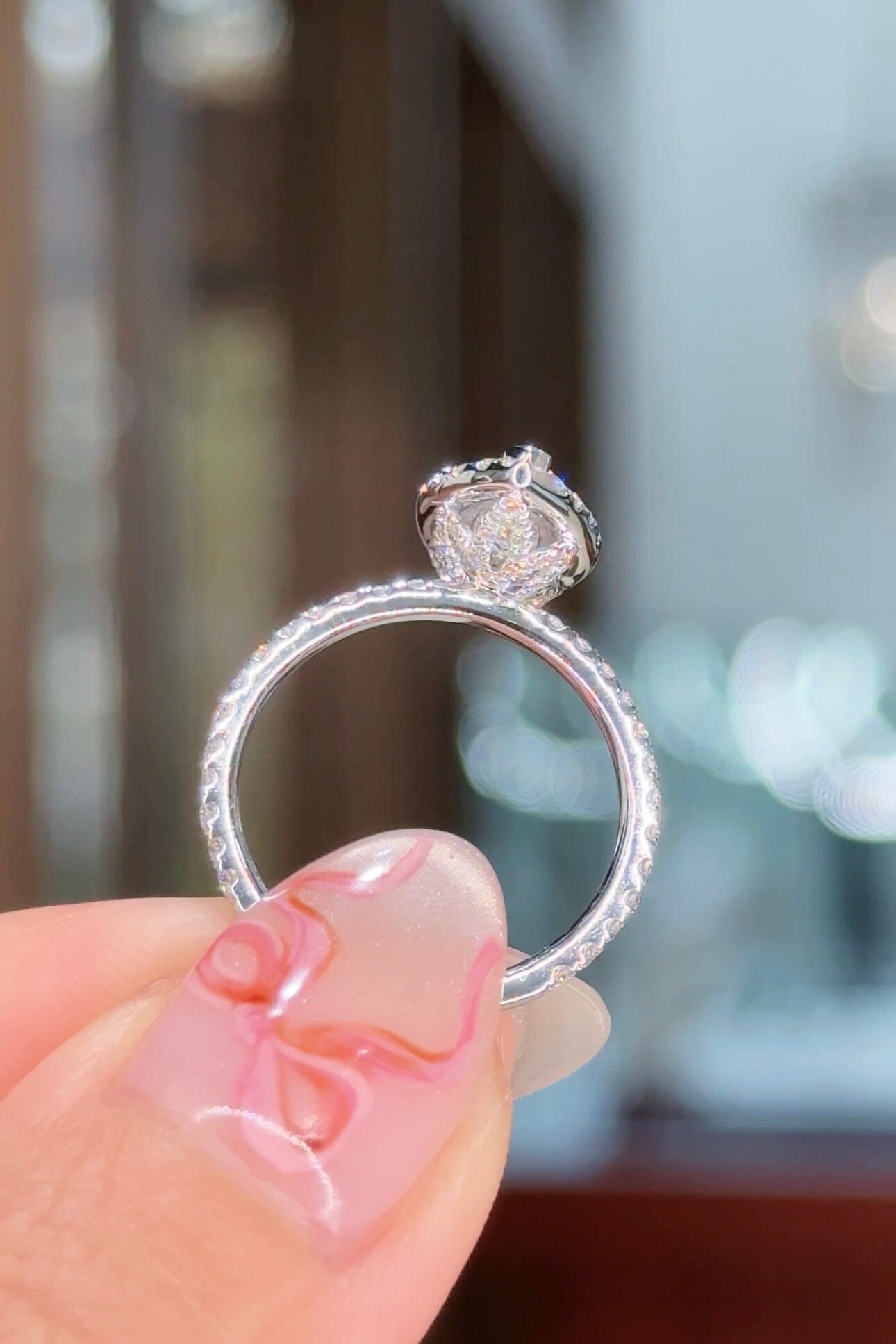 1.01ct D-VS1 Marquise Lab Diamond Leilani Engagement Rings Princess Bride Diamonds