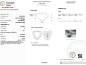 1.03 Carat F-VS1 Heart Lab Grown Diamond - IGI (#4305) Loose Diamond Princess Bride Diamonds