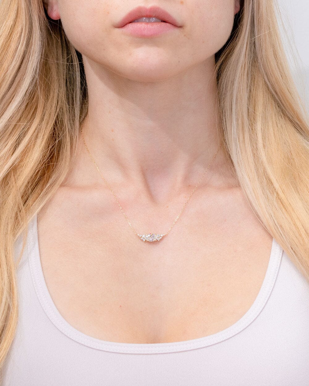 1.05ct E-VS1 Oval Lab Diamond Nova Necklace Necklaces Princess Bride Diamonds