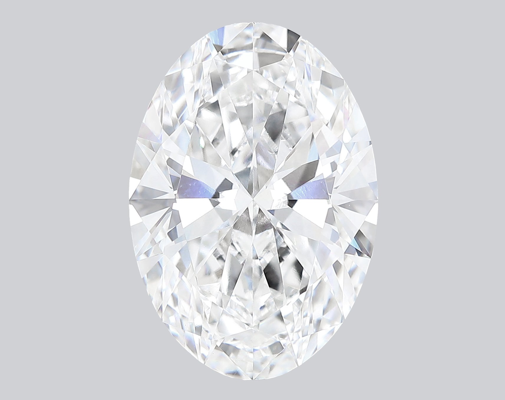 5.02 Carat D-VVS2 Oval Lab Grown Diamond - IGI (#120093)