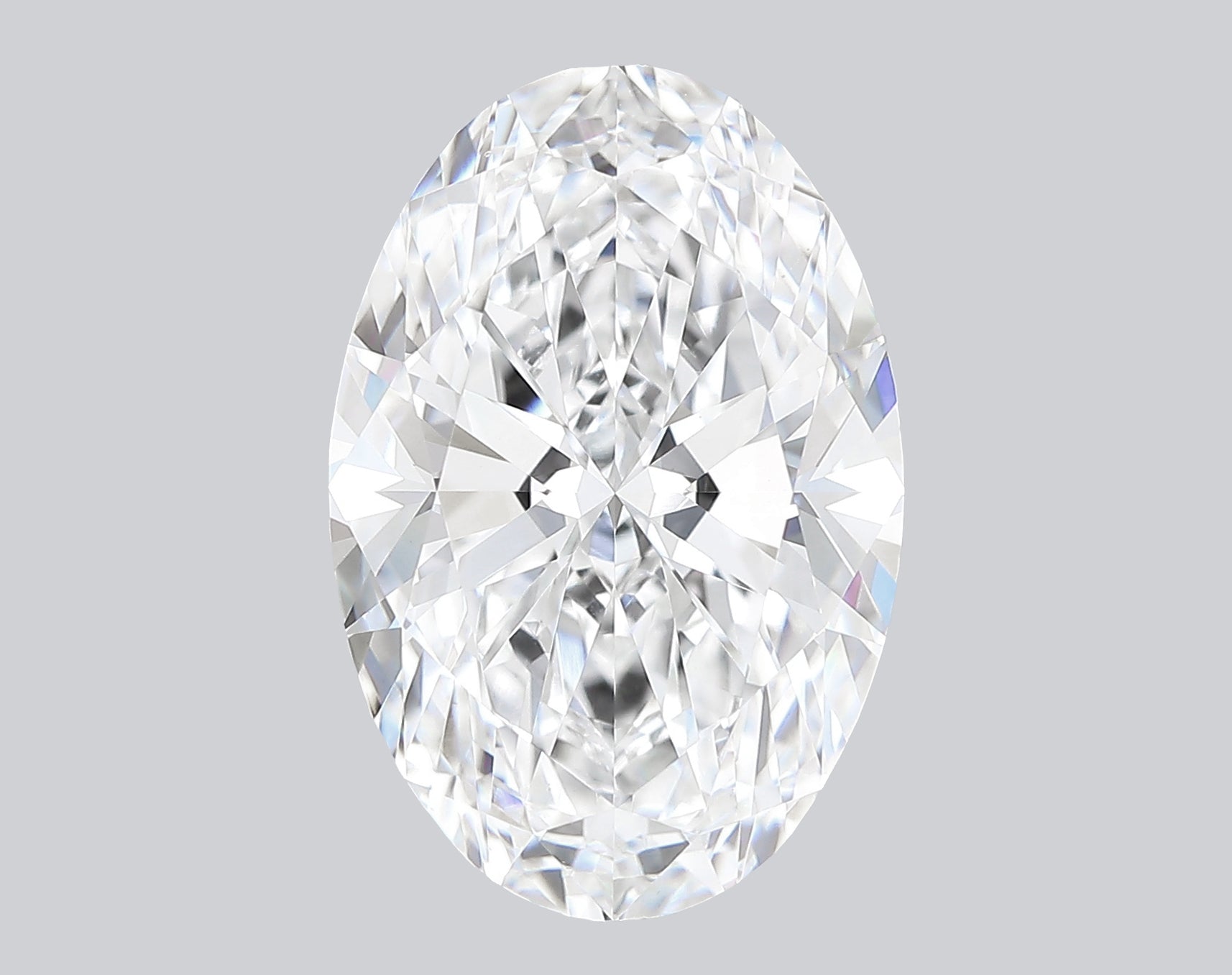 5.08 Carat D-VVS2 Oval Lab Grown Diamond - IGI (#120543)