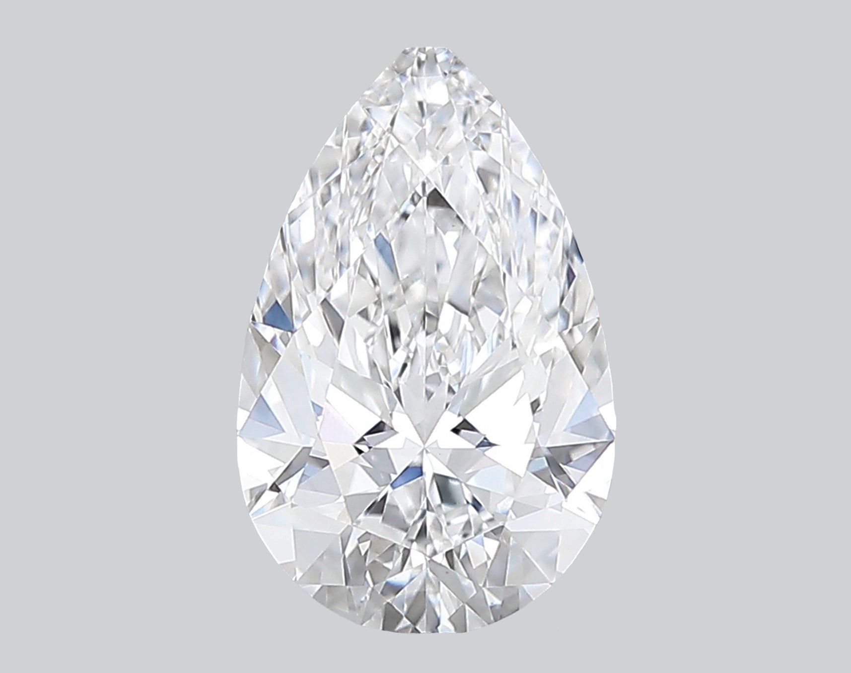 1.21 Carat D-VVS2 Pear Lab Grown Diamond - IGI (#120879)