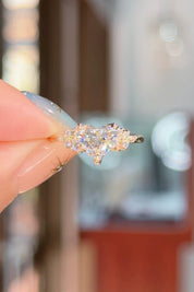 1.20ct D-VS1 Heart Lab Diamond Nova Engagement Rings Princess Bride Diamonds