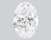 4.02 Carat F-VVS2 Oval Lab Grown Diamond - IGI (#121047)
