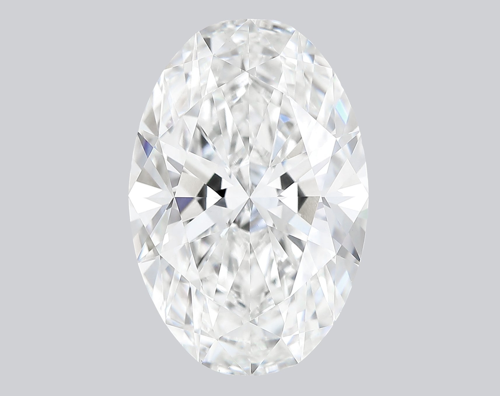 5.08 Carat F-VS1 Oval Lab Grown Diamond - IGI (#121157)