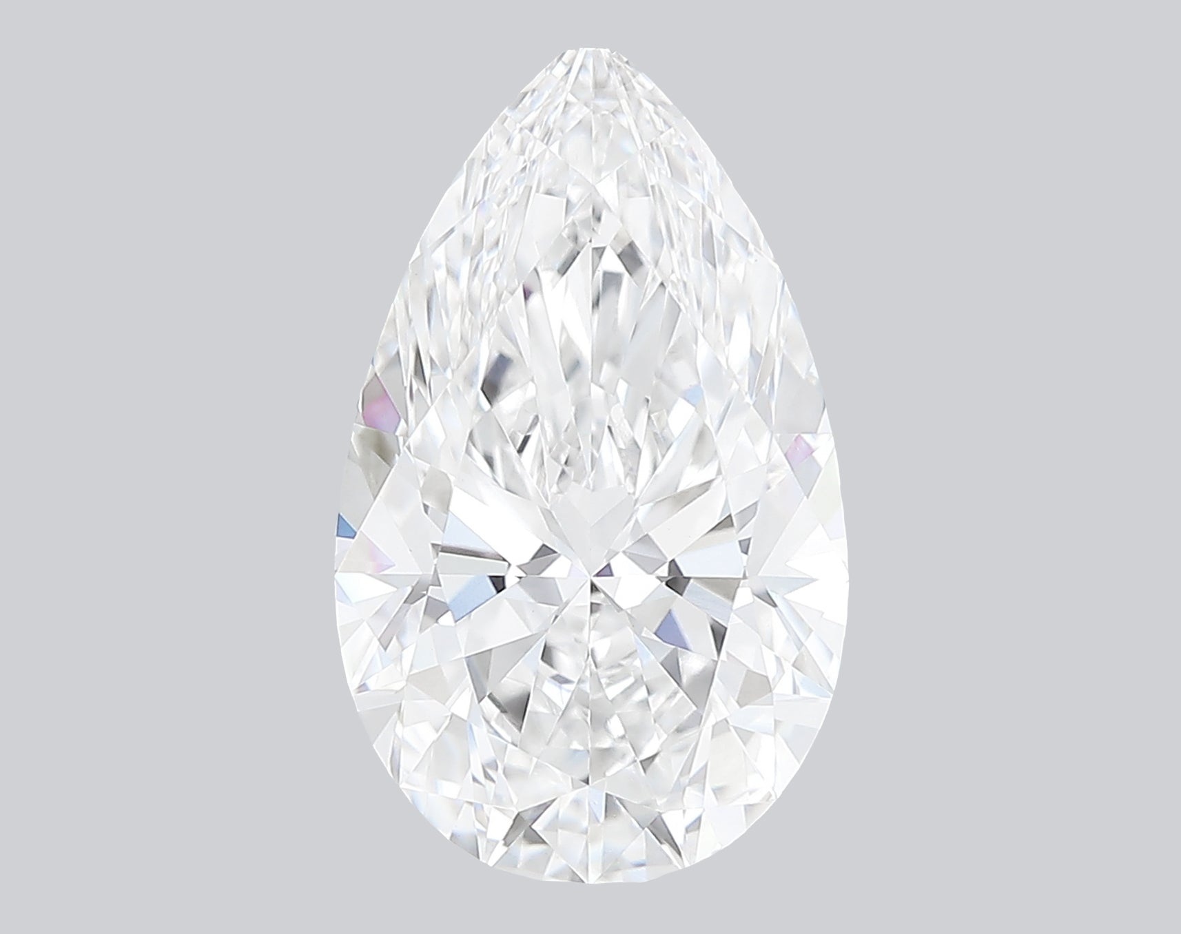 2.55 Carat E-VVS2 Pear Lab Grown Diamond - IGI (#121331)