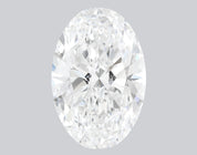 6.01 Carat F-VVS2 Oval Lab Grown Diamond - IGI (#121642)