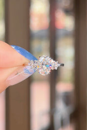 1.22ct D-VS1 Oval Lab Diamond Nova Engagement Rings Princess Bride Diamonds