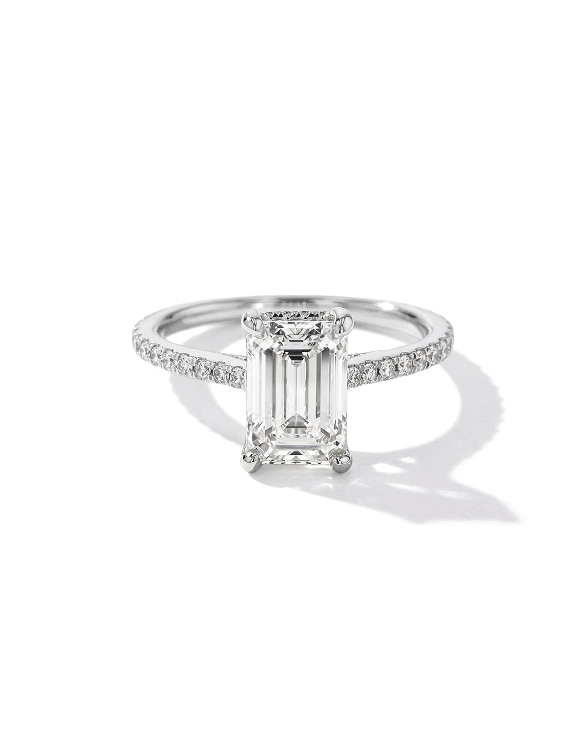2.05ct D-VVS1 Emerald Lab Diamond Alice