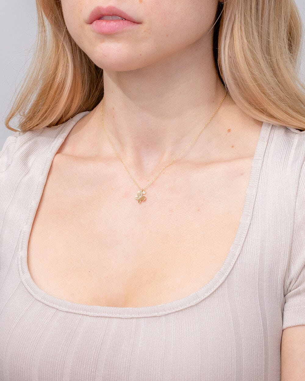 14k Yellow Gold Butterfly Necklace Necklaces Princess Bride Diamonds