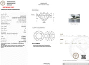 1.50ct D-VS1 Round Lab Diamond Lisa Engagement Rings Princess Bride Diamonds