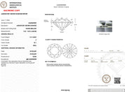 1.51ct E-VS1 Round Lab Diamond Brandi Engagement Rings Princess Bride Diamonds
