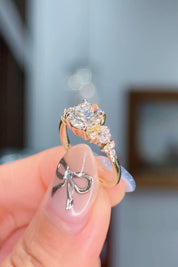 1.51ct E-VS1 Round Lab Diamond Brandi Engagement Rings Princess Bride Diamonds