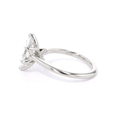 1.6mm Hana Marquise High Polish Engagement Rings Princess Bride Diamonds