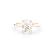 1.6mm Isabela Oval High Polish Engagement Rings Princess Bride Diamonds