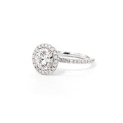 1.6mm Leilani Round Engagement Rings Princess Bride Diamonds