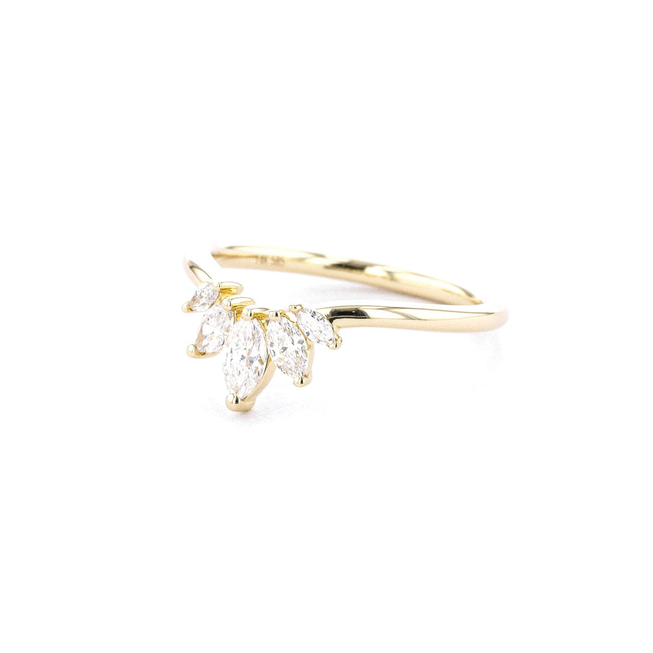 1.6mm Marquise Tiara Ring Rings Princess Bride Diamonds 