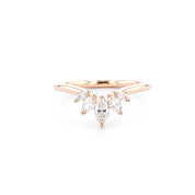 1.6mm Marquise Tiara Ring Rings Princess Bride Diamonds