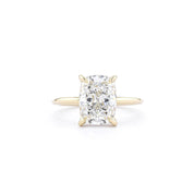 1.6mm Shelby Cushion High Polish Engagement Rings Princess Bride Diamonds