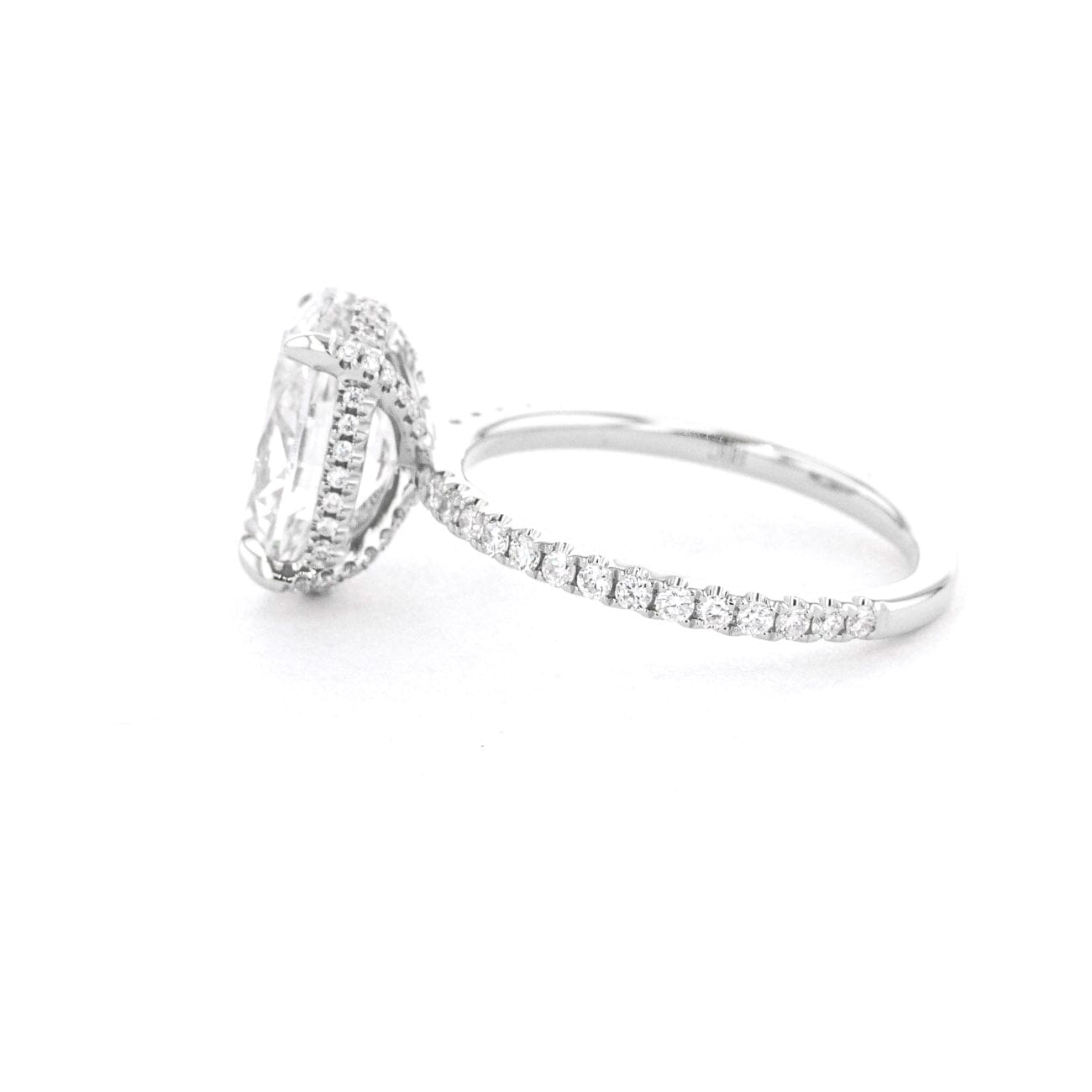 1.6mm Shelby Oval Engagement Rings Princess Bride Diamonds