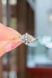 1.72ct D-VS1 Round Lab Diamond Lindsey Engagement Rings Princess Bride Diamonds