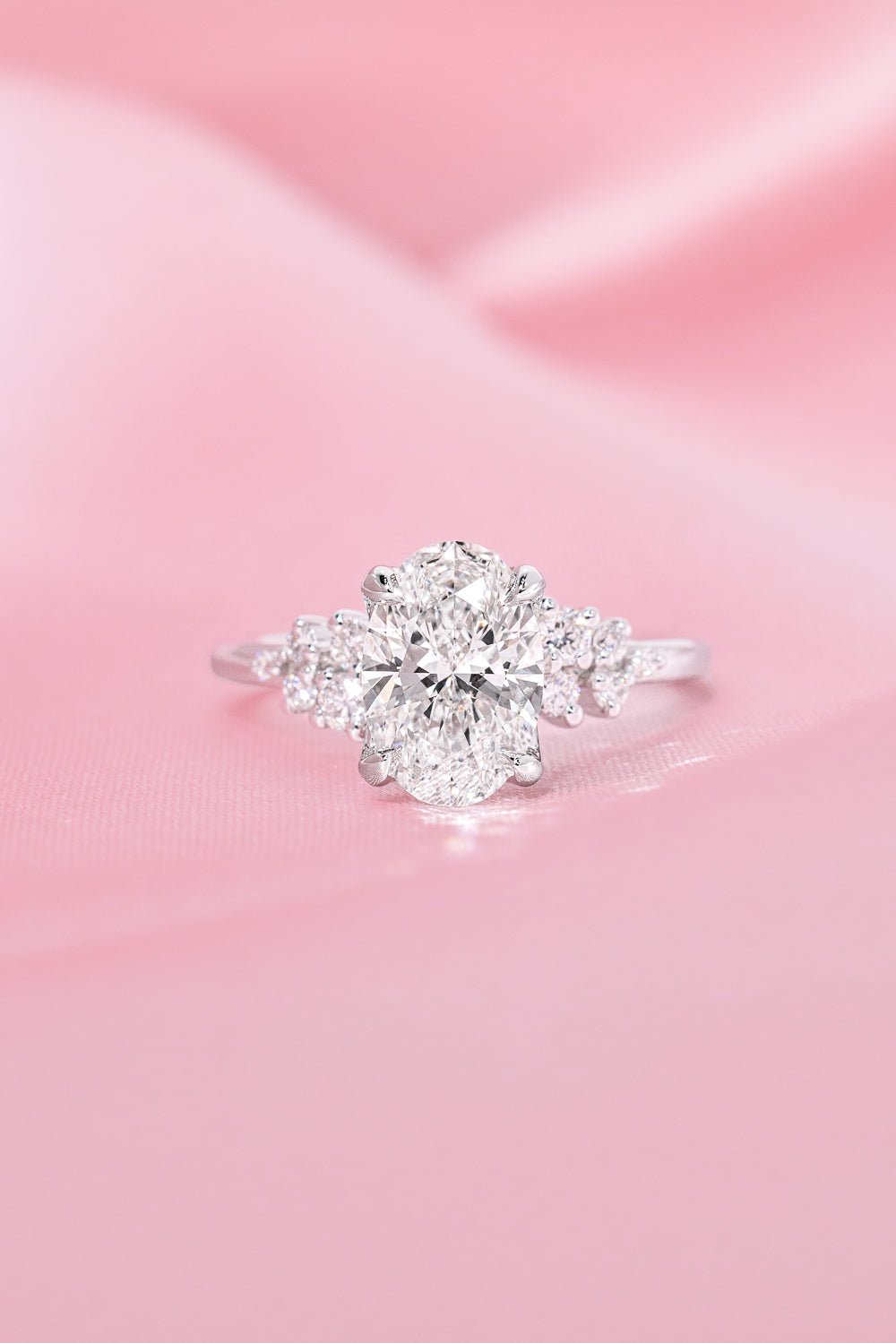 1.77ct D - VVS2 Oval Lab Diamond Nova - PBD Engagement Rings