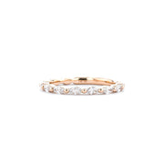 1.8mm Floating Marquise Band Rings Princess Bride Diamonds