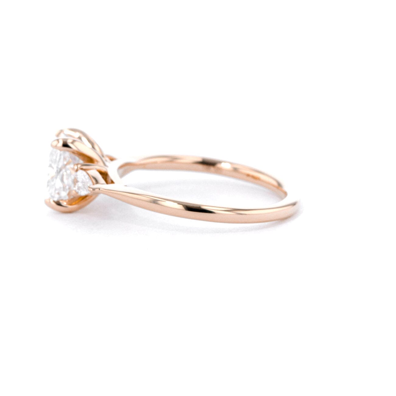 1.8mm Gracie Cushion Engagement Rings Princess Bride Diamonds