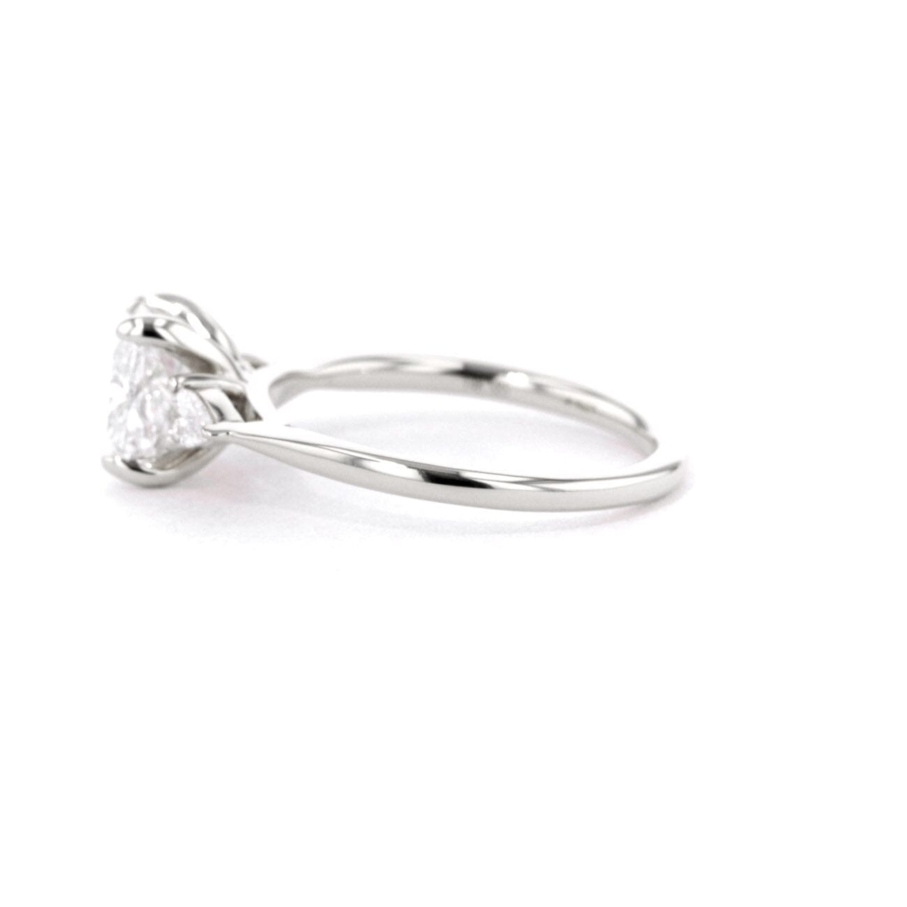 1.8mm Gracie Cushion Engagement Rings Princess Bride Diamonds