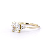 1.8mm Gracie Cushion Engagement Rings Princess Bride Diamonds