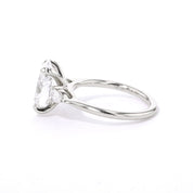 1.8mm Gracie Oval Engagement Rings Princess Bride Diamonds