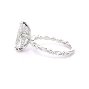 1.8mm Rei Pear Engagement Rings Princess Bride Diamonds