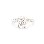 1.8mm Ren Oval Engagement Rings Princess Bride Diamonds