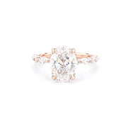 1.8mm Ren Oval Engagement Rings Princess Bride Diamonds
