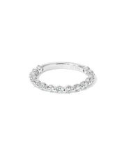 2.2mm Floating Single Prong Diamond Ring