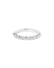 2.4mm Floating Single Prong Diamond Ring