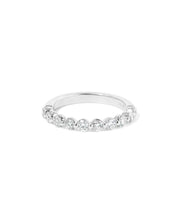2.6mm Floating Single Prong Diamond Ring