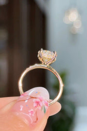 2.00ct D-VVS2 Heart Lab Diamond Kayla Engagement Rings Princess Bride Diamonds
