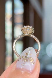 2.00ct D-VVS2 Oval Lab Diamond Angela Engagement Rings Princess Bride Diamonds