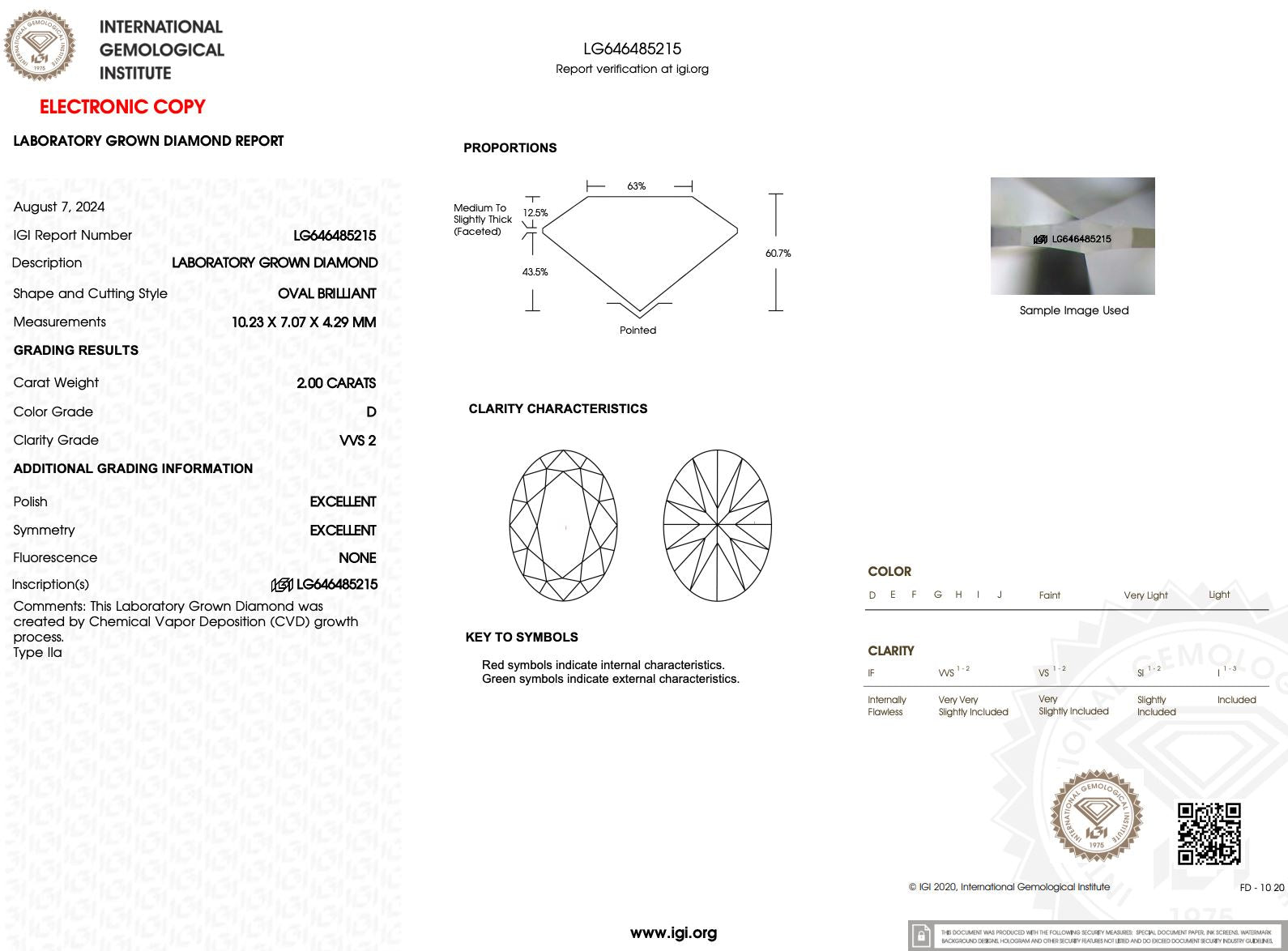 2.00ct D-VVS2 Oval Lab Diamond Angela Engagement Rings Princess Bride Diamonds
