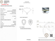 2.01 Carat F-VVS2 Pear Lab Grown Diamond - IGI (#53425) Loose Diamond Princess Bride Diamonds