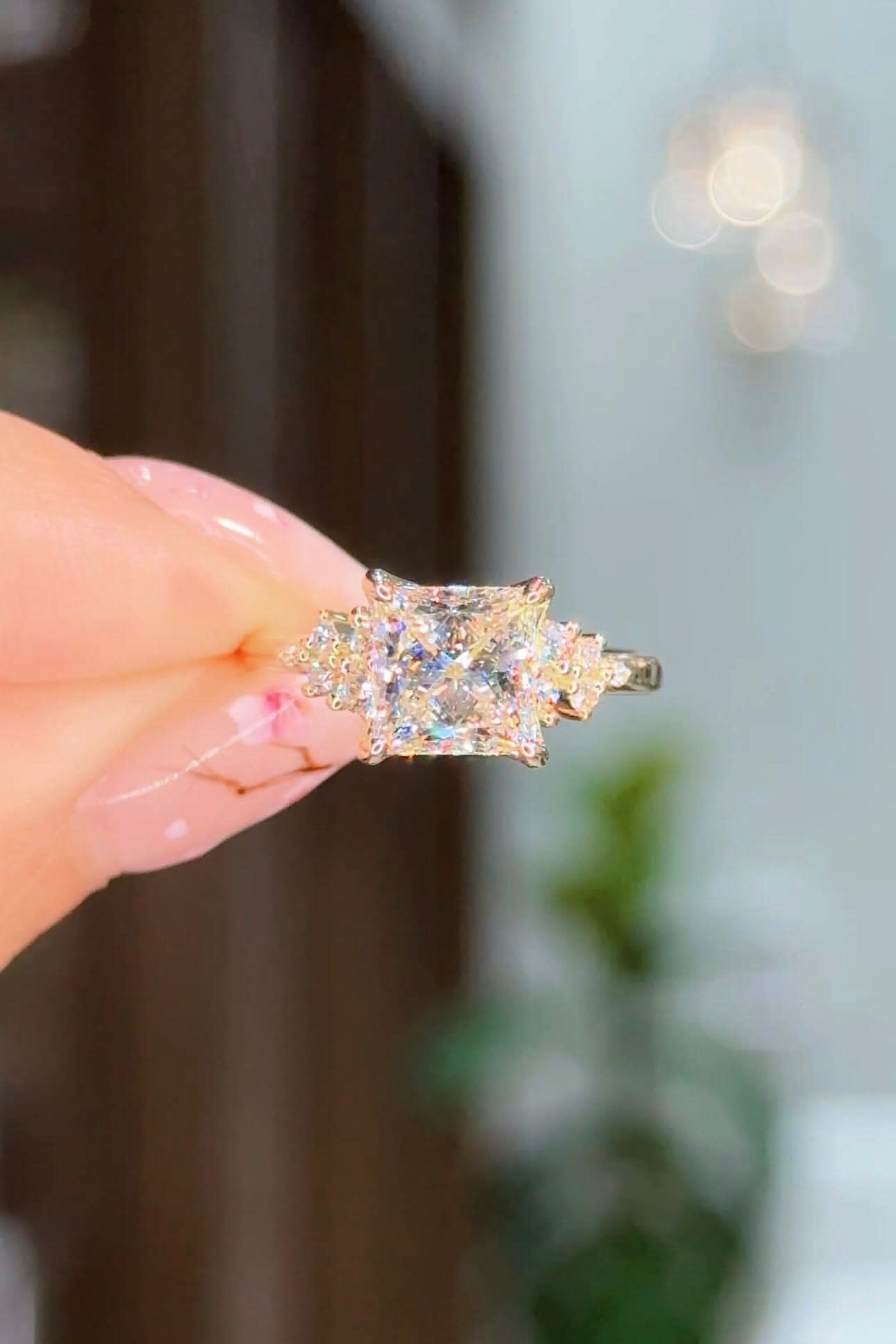 2.04ct F-VS1 Princess Lab Diamond Nova – PBD