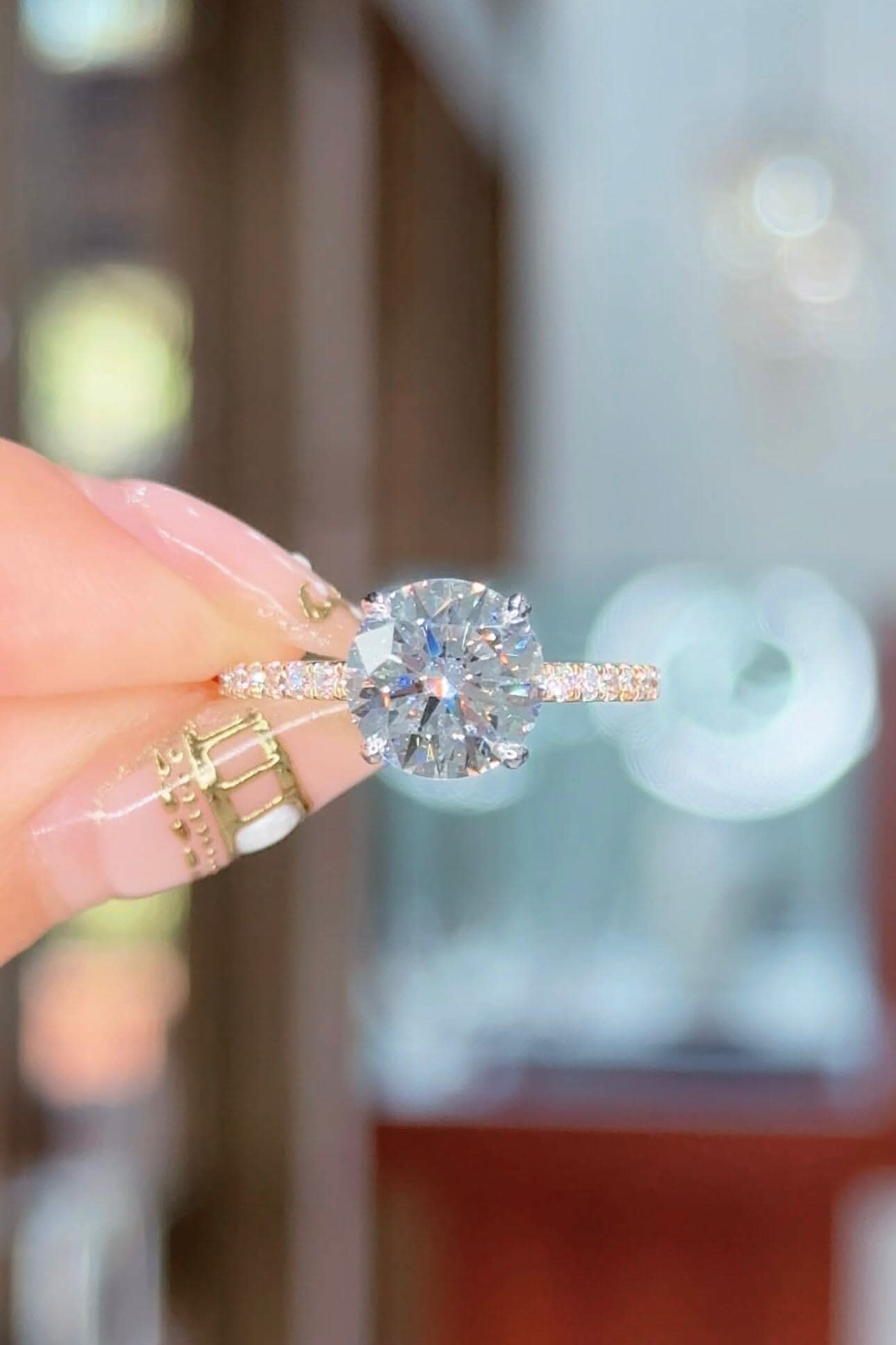2.08ct D-VS1 Round Lab Diamond Stephanie – PBD