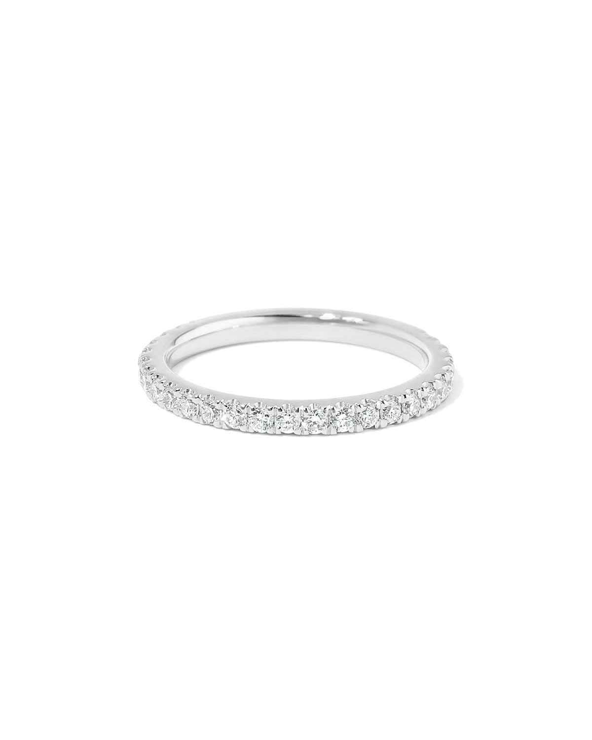 2.2mm Core Pavé Diamond Ring - PBD Rings