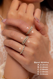 2.6mm Floating Single Prong Round Natural Diamond Ring Rings Princess Bride Diamonds