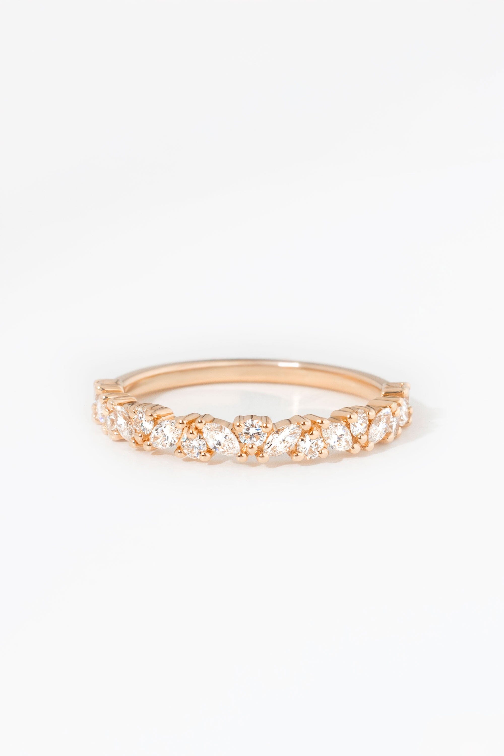 2.6mm Mariposa Rings Princess Bride Diamonds