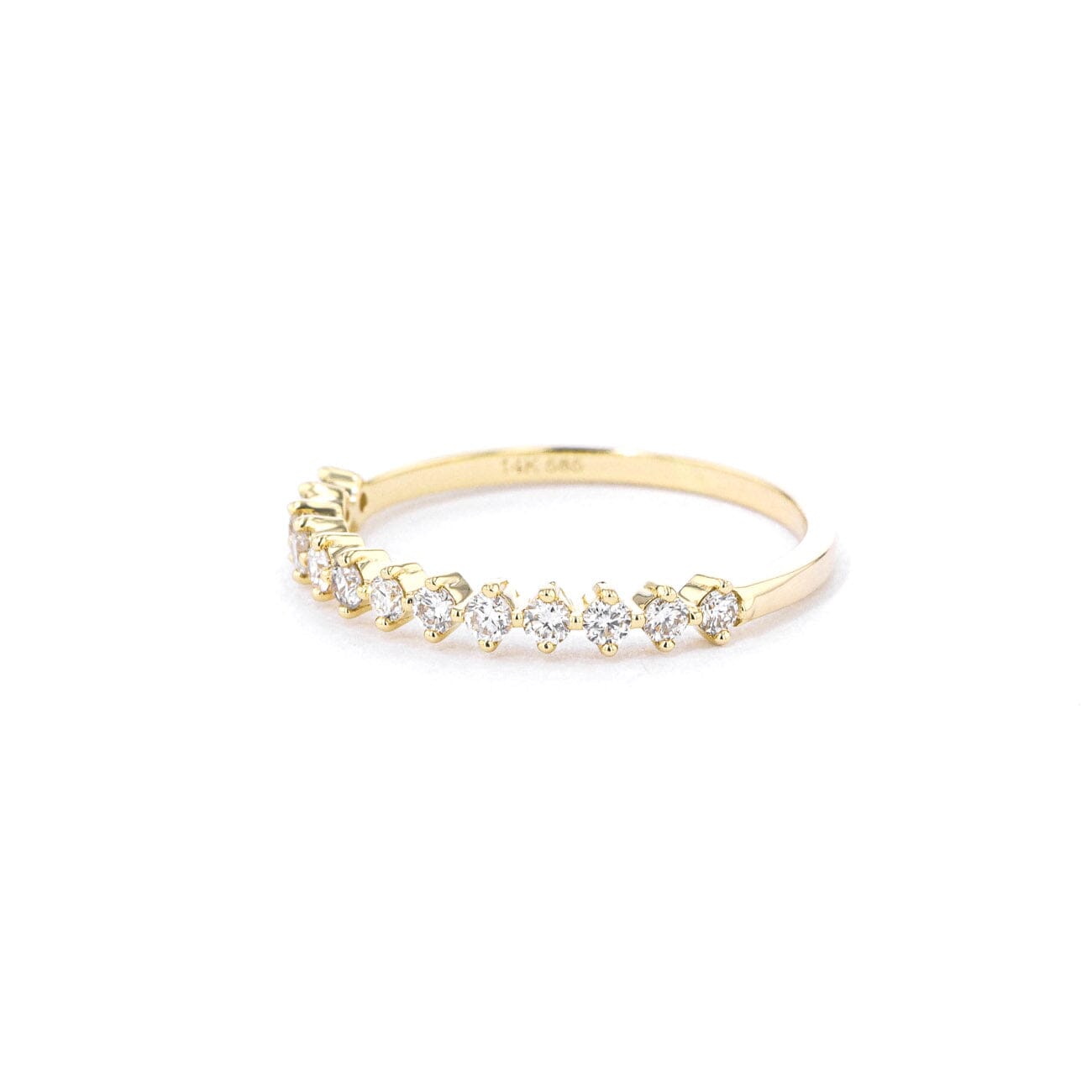 2.6mm North Star Rings Princess Bride Diamonds