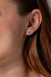 2.71ct D-VVS1 Round Lab Diamond Juliette Studs Earrings Princess Bride Diamonds